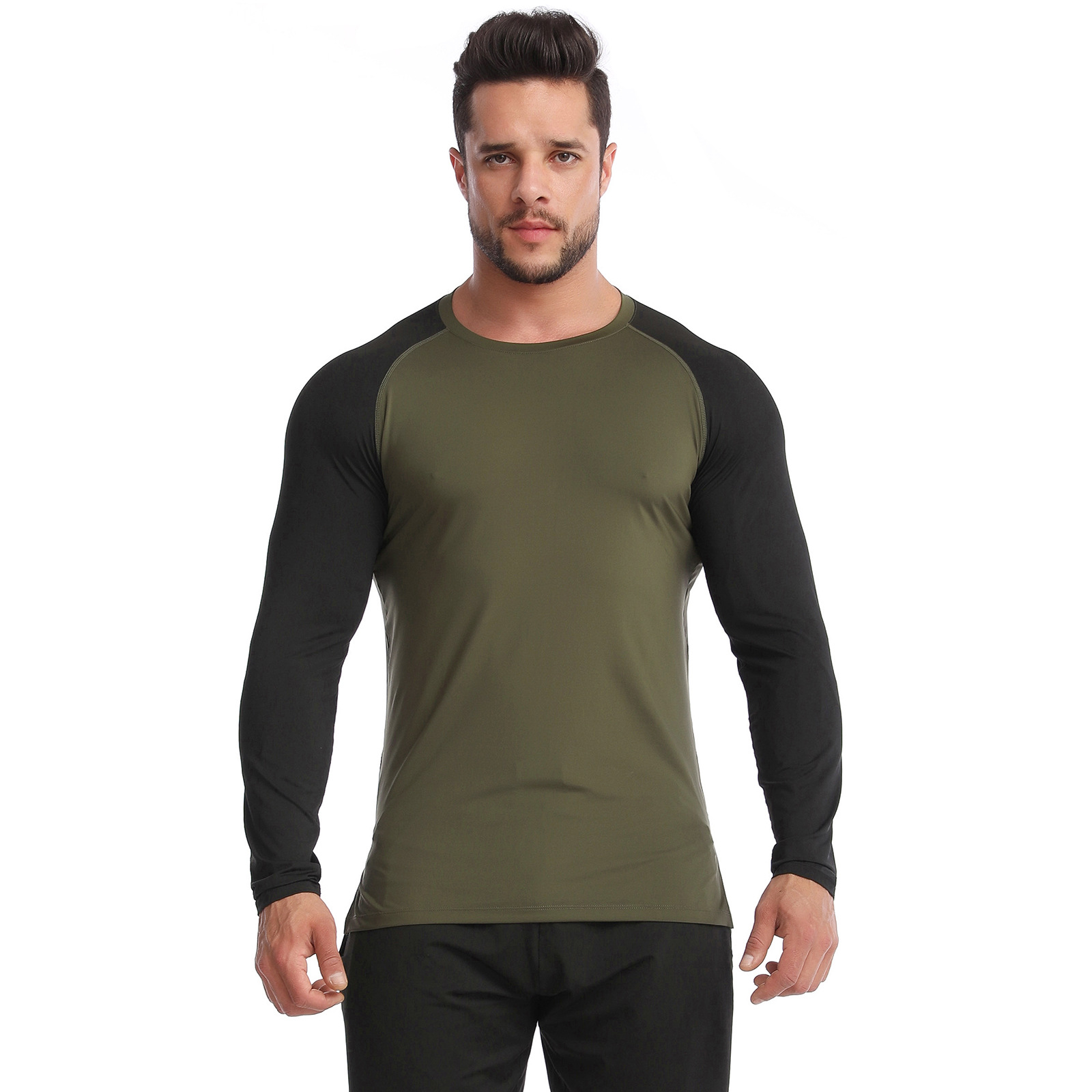 Fitness-clothing-mens-fall-high-elastic-breathable-PRO-quick-dry-T-shirt-sweat-training-running-long-sleeved-patchwork-sportswear-2.jpg